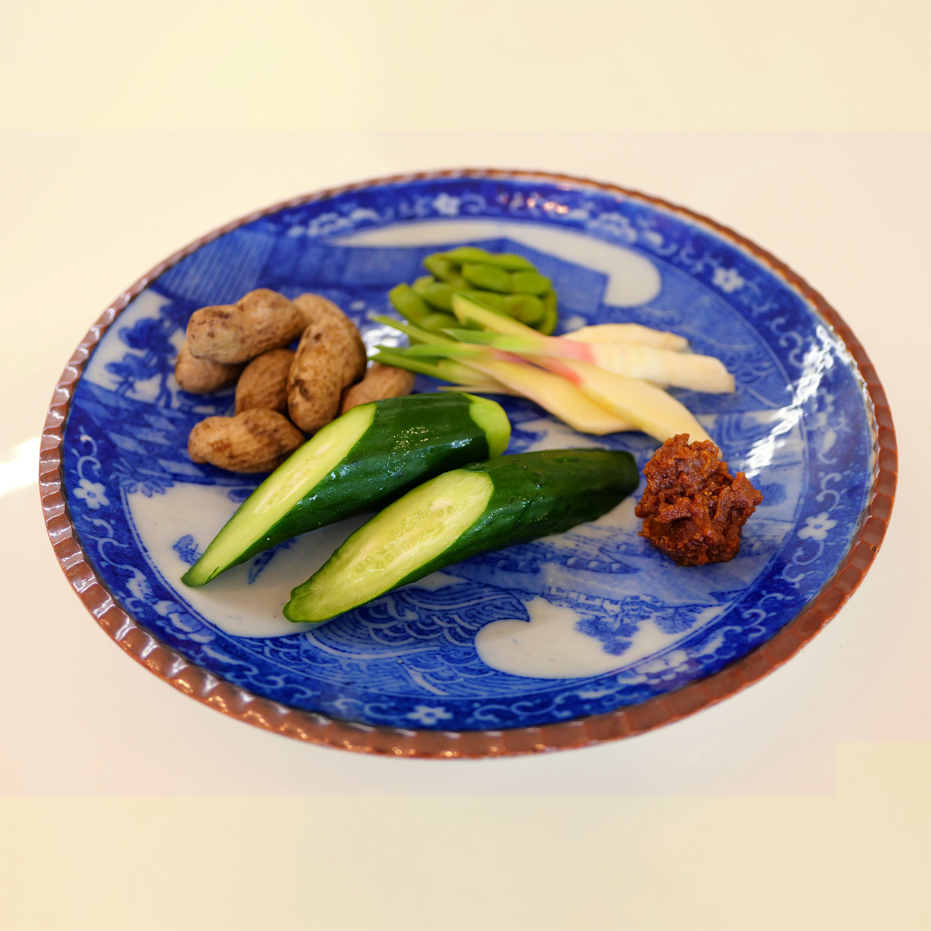 地元産の夏野菜 おつまみ盛り